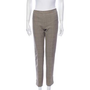 Prada Plaid Print Pants